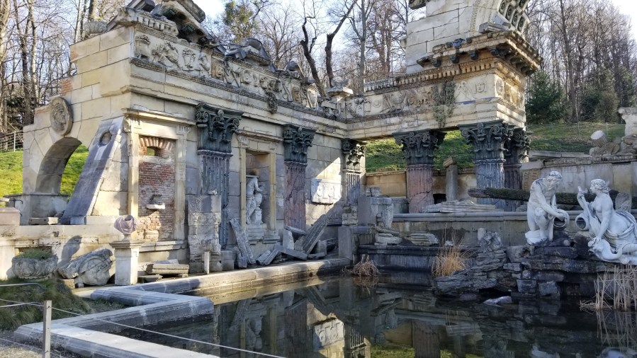 Part of the Roman Ruins at Schönbrunn.