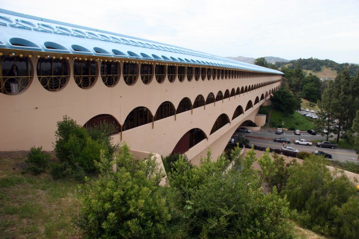 The Marin County Civic Center, designed by Frank Lloyd Wright to function as a Broadacre City Communal Center. Credit: joevare on Flickr