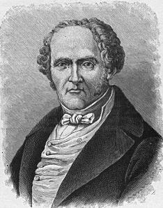 An drawing of Charles Fourier